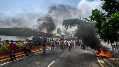 Photo of Sri Lanka में आक्रामक हुए प्रदर्शनकारी, टेंपल ट्री को किया आग के हवाले