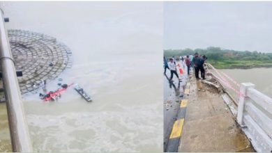 Photo of M.P में हुआ दर्दनाक हादसा, यात्रियों से भरी बस गिरी नर्मदा नदी में,13 लोगों की मौके पर मौत