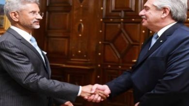 Photo of विदेश मंत्री जयशंकर ने अर्जेंटीना के राष्ट्रपति से की मुलाकात,व्यापार संबंधों, रक्षा सहयोग पर हुई चर्चा