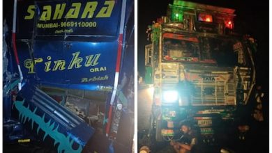 Photo of बाराबंकी में बड़ा सड़क हादसा, ट्रक और बस में टक्कर 4 की मौत 2 दर्जन लोग घायल