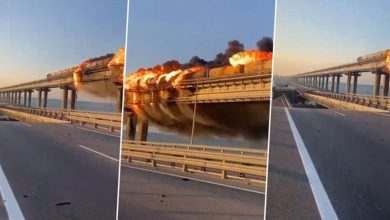 Photo of रूस के ‘क्रीमिया ब्रिज’ पर हमला, पुतिन ने दिए जांच  के आदेश