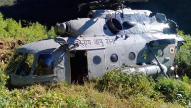 Photo of Arunachal Pradesh Helicopter Crash: सेना का चीता हेलिकॉप्टर क्रैश होने से 1 पायलट की मौत