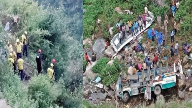 Photo of Uttarakhand Bus Accident: पौड़ी गढ़वाल में खाई में बस गिरने से 25 लोगों की मौत, राष्ट्रपति ने जताया दुःख