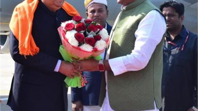 Photo of उपराष्ट्रपति जगदीप धनखड़ राजधानी लखनऊ पहुंचे, डिप्टी सीेएम बृजेश पाठक ने एयरपोर्ट पर किया स्वागत