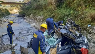 Photo of अल्मोड़ा में भीषण सड़क हादसा, बारातियों से भरी गाड़ी खाई में गिरने से 4 लोगों की मौत