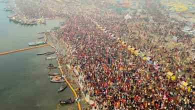 Photo of महाशिवरात्रि के दिन संगम पर उमड़ा आस्था का जन सैलाब, आज है माघ मेले का आखिरी स्नान