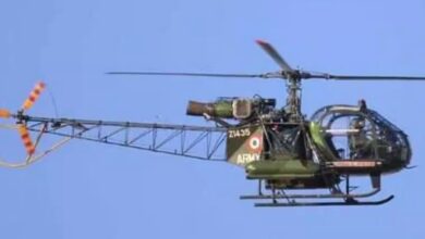 Photo of अरुणाचल प्रद्रेश में सेना का चीता हेलीकाप्टर दुर्घटनाग्रस्त, दो पायलट लापता