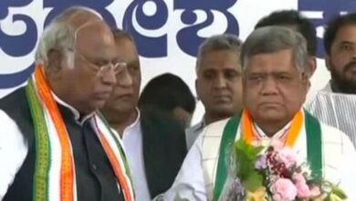 Photo of भाजपा को बड़ा झटका, पूर्व सीएम जगदीश शेट्टार हुए कांग्रेस में शामिल