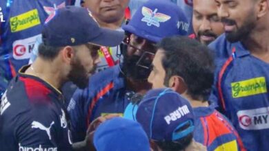 Photo of IPL: लखनऊ पर रोमांचक जीत के बाद विराट और गंभीर के विवाद से गरमाया इकाना स्टेडियम