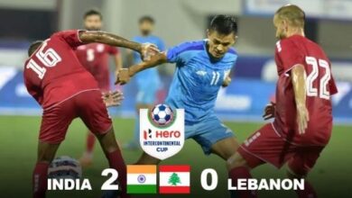 Photo of भारत ने लेबनान को इतने गोल से हराया, इंटरकांटिनेंटल कप पर भारत का कब्ज़ा