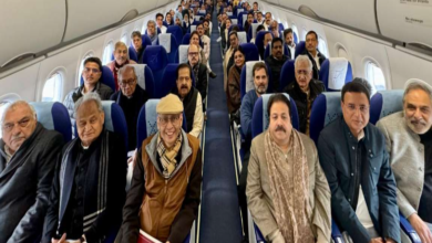 Photo of भारत जोड़ो न्याय यात्रा: राहुल गांधी, अन्य कांग्रेस नेताओं ने मणिपुर के लिए भरी उड़ान, दिग्गज नेताओं की तस्वीरें वायरल