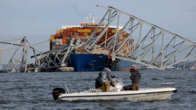 Photo of बाल्टीमोर पुल: जहाज के दुर्घटनाग्रस्त होने से इतने लोगों की मौत की आशंका, बचाव अभियान निलंबित