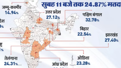 Photo of Lok Sabha Election Phase 4: 11 बजे तक 27.12% मतदान, कन्नौज सबसे आगे, कानपुर में सबसे कम वोटिंग