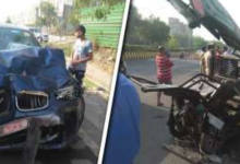 Photo of नोएडा: BMW ने ई-रिक्शा को मारी टक्कर, हादसे में दो की मौत, इतने घायल