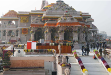 Photo of अयोध्या: राम मंदिर के गर्भगृह की छत से बारिश का पानी हो रहा लीक, मुख्य पुजारी ने कहा ये