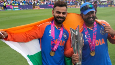 Photo of बड़ी खबर: भारत को विश्व कप जिताने के बाद रोहित शर्मा और विराट कोहली ने की टी20 अंतरराष्ट्रीय मैचों से संन्यास की घोषणा
