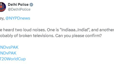 Photo of भारत द्वारा पाकिस्तान को हराने के बाद दिल्ली पुलिस का ट्ववीट हुआ वायरल, कहा ‘हमने दो तेज़…