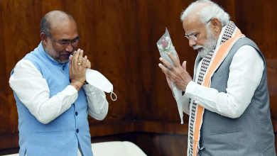 Photo of प्रधानमंत्री मोदी ने जातीय अशांति के 18 महीने बाद पहली बार मणिपुर के सीएम बीरेन सिंह से की मुलाकात