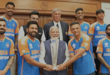 Photo of प्रधानमंत्री मोदी ने टी20 विश्व चैंपियन टीम इंडिया से स्वदेश वापसी पर अपने आवास पर की मुलाकात