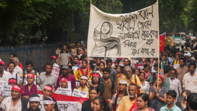 Photo of विरोध प्रदर्शन से पहले नबान्ना किले में तब्दील, सुरक्षा बल और ड्रोन तैनात