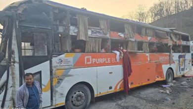 Photo of मध्य प्रदेश के जबलपुर में बस पलटने से तीन लोगों की मौत, 25 से अधिक घायल..