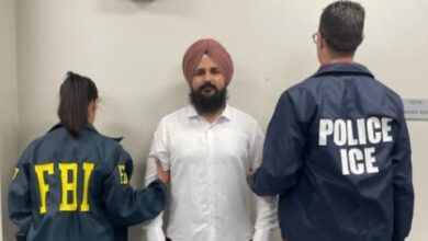 Photo of पंजाब में 14 हमलों के पीछे का गैंगस्टर और NIA द्वारा वांछित अमेरिका में गिरफ्तार