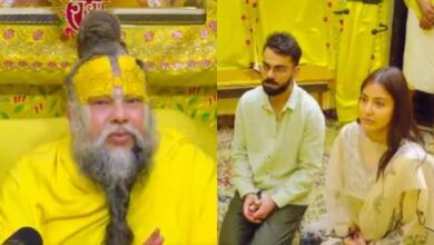 Photo of टेस्ट संन्यास के बाद वृंदावन में विराट-अनुष्का: संत प्रेमानंद महाराज से लिया आशीर्वाद, आध्यात्मिक चर्चा में हुई गहरी बात