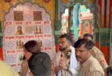 Photo of अयोध्या: विराट कोहली और अनुष्का शर्मा ने किए हनुमानगढ़ी के दर्शन, अब जाएंगे रामलला के दरबार
