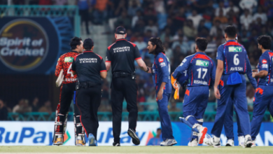 Photo of लखनऊ सुपर जायंट्स के गेंदबाज दिग्वेश राठी पर BCCI का शिकंजा: अभिषेक शर्मा से विवाद के बाद एक मैच का प्रतिबंध, दोनों खिलाड़ियों पर जुर्माना