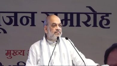 Photo of रायपुर में गृहमंत्री शाह का संकल्प: नक्सलवाद का जड़ से खात्मा, बारिश में भी नहीं रुकेंगे अभियान’