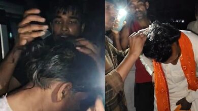 Photo of इटावा में जातिगत हिंसा: भगवताचार्य की चोटी काटी, सिर मुंडवाया, नाक रगड़वाई, 5 घंटे बंधक बनाकर पीटा