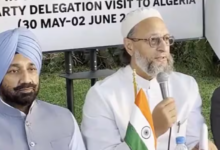 Photo of असदुद्दीन ओवैसी ने अल्जीरिया में बेनकाब किया पाकिस्तान: आतंकी लखवी को जेल में मिली विशेष सुविधाएं