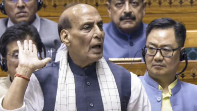 Photo of राज्यसभा में राजनाथ सिंह का बयान: ऑपरेशन सिंदूर ने दी आतंकियों को सजा, भारत की सख्त नीति का प्रदर्शन