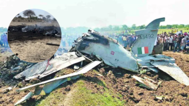 Photo of राजस्थान: भारतीय वायुसेना का जगुआर लड़ाकू विमान चुरू के पास दुर्घटनाग्रस्त