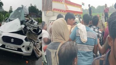 Photo of मैनपुरी सड़क हादसा: जन्मदिन समारोह से लौट रहे परिवार के पांच लोगों की मौत, एक बच्ची गंभीर रूप से घायल