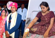 Photo of मध्य प्रदेश में दहेज के लिए पति की क्रूरता: पत्नी को बांधकर गर्म चाकू से जलाया