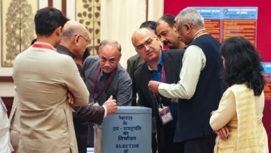 Photo of उपराष्ट्रपति चुनाव 2025: मतदान जारी; पीएम मोदी, सोनिया, राहुल गांधी ने डाला वोट