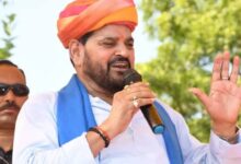 Photo of बलिया में भागवत कथा के दौरान पूर्व सांसद बृजभूषण शरण सिंह का दावा: बिहार में NDA फिर बनेगी पूर्ण बहुमत वाली सरकार