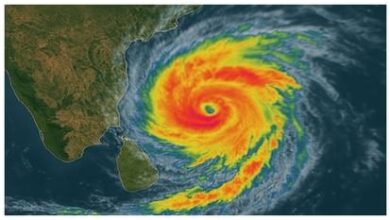 Photo of चक्रवात मोंथा का कहर: आंध्र-तेलंगाना-ओडिशा में 2 मौतें, 5,000 करोड़ का नुकसान; यूपी-बिहार-एमपी में बारिश-धुंध, नेपाल में बाढ़-भूस्खलन अलर्ट