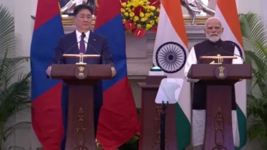 Photo of प्रधानमंत्री मोदी ने मंगोलियाई राष्ट्रपति खुरेलसुख उखना से मुलाकात की