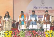 Photo of बिहार CM शपथ: नीतीश कुमार के नेतृत्व में नई कैबिनेट में ये 24 नेता बने मंत्री, BJP को सबसे ज्यादा 14 बर्थ