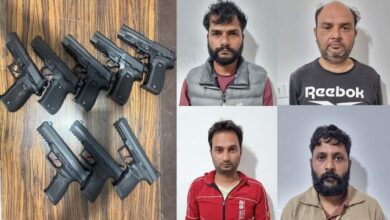 Photo of दिल्ली: क्राइम ब्रांच ने ISI से जुड़े इंटरनेशनल हथियार तस्करी गिरोह का किया भंडाफोड़, 4 तस्कर गिरफ्तार