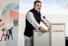 Photo of भारत की चुनावी व्यवस्था दोषपूर्ण: राहुल गांधी ने बर्लिन में वोट चोरी का आरोप तेज किया