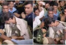 Photo of चेन्नई एयरपोर्ट पर फैंस की भीड़ में गिरे थलापति विजय, मलेशिया से लौटते समय हुआ हादसा