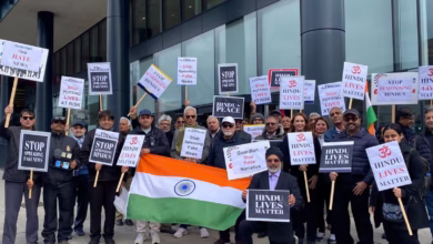 Photo of बांग्लादेश में हिंदुओं की हत्या के विरोध में लंदन में विरोध प्रदर्शन
