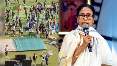 Photo of कोलकाता में हुए हंगामे के बाद ममता बनर्जी ने मेस्सी और प्रशंसकों से सार्वजनिक रूप से माफी मांगी