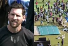 Photo of स्टेडियम में अराजकता फैलने के बाद मेस्सी के कार्यक्रम के आयोजक को हिरासत में लिया गया