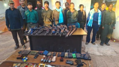 Photo of शीर्ष नक्सली रामधर मज्जी ने किया आत्मसमर्पण; महाराष्ट्र, मध्य प्रदेश और छत्तीसगढ़ नक्सल मुक्त घोषित