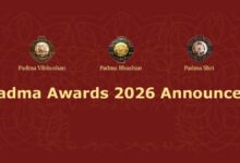 Photo of 2026 पद्म पुरस्कार घोषित: धर्मेंद्र को मरणोपरांत पद्म विभूषण, शिबू सोरेन को पद्म भूषण