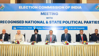 Photo of असम विधानसभा चुनाव एक ही चरण में होने की संभावना, पार्टियों ने चुनाव आयोग के प्रतिनिधिमंडल से मुलाकात की
